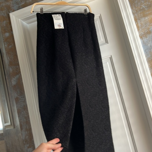 Black Lace Pencil Skirt - Picture 4 of 5